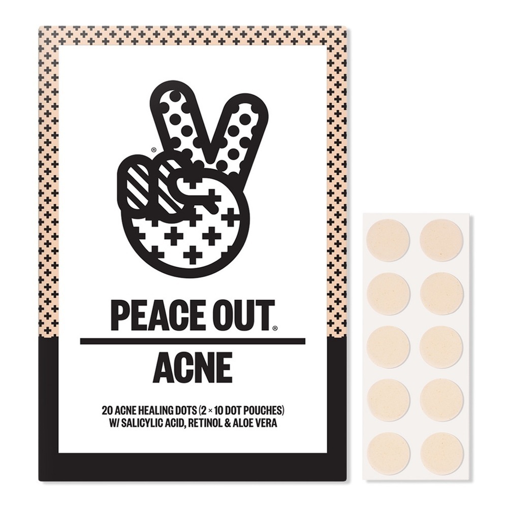Peace Out Salicylic Acid Acne Healing Dots | NEW | 20 Count | BNIB - Picture 4 of 12